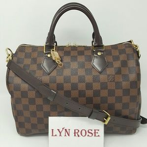 Louis Vuitton Speedy 30 DE Bandoliere